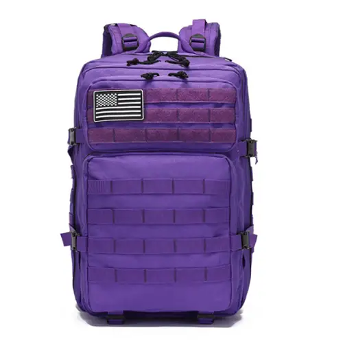 Large Tactical MOLLE Backpack with Customizable Logo